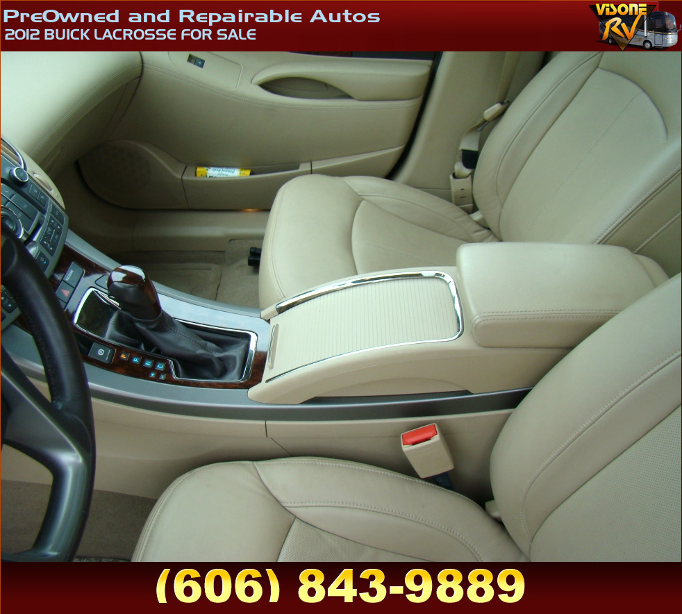 RV Parts 2012 BUICK LACROSSE FOR SALE PreOwned and Repairable Autos