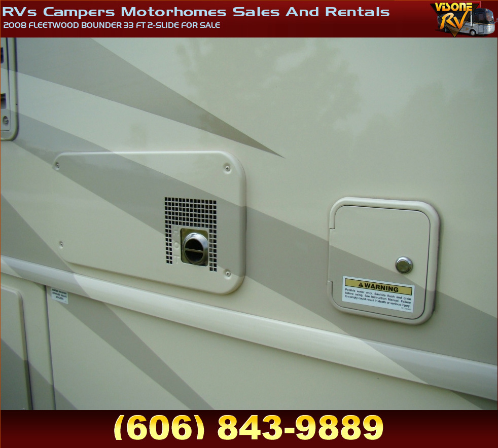 RV Parts 2008 FLEETWOOD BOUNDER 33 FT 2SLIDE FOR SALE RVs Campers Motorhomes Sales And Rentals