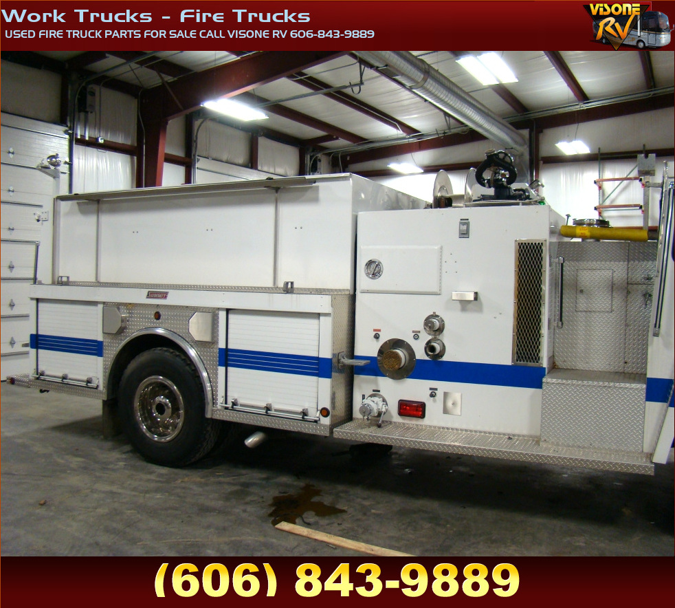 RV Parts USED FIRE TRUCK PARTS FOR SALE CALL VISONE RV 6068439889