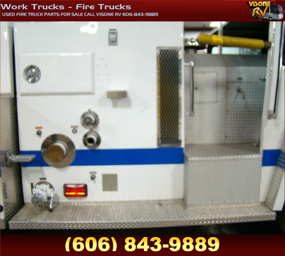 RV Parts USED FIRE TRUCK PARTS FOR SALE CALL VISONE RV 6068439889