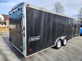 2006 Haulmark 24Ft enclosed cargo trailer  |  car Hauler. 